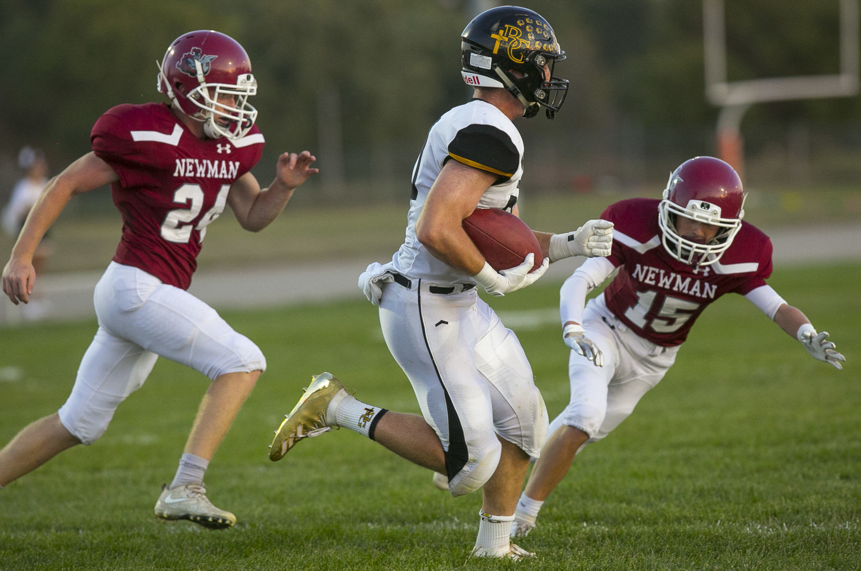 FBall Newman vs. Bishop Garrigan 14